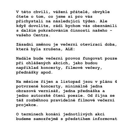 jídelní a nápojový lístek